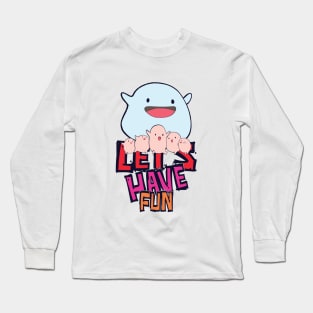 let's have fun  warawara Long Sleeve T-Shirt